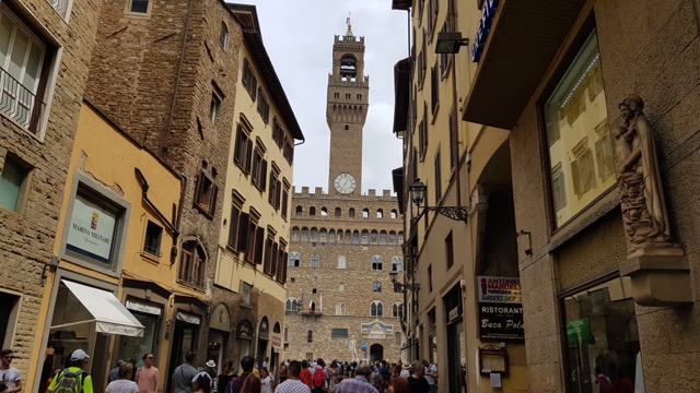 Plaza de la Signoria en Florencia