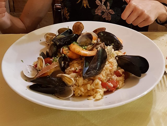 Risotto frutti di mare