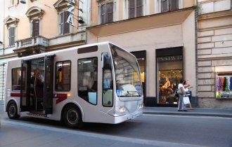 Autobuses en Roma