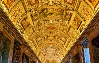 Techo de Museos Vaticanos