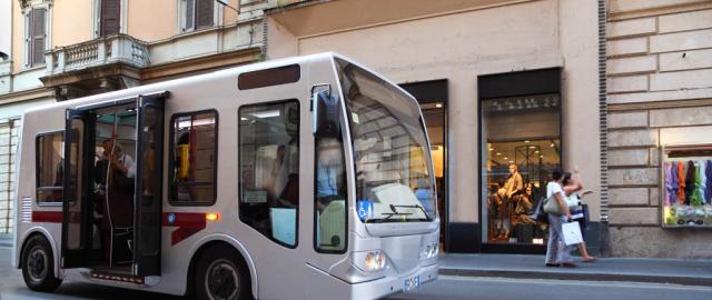 Autobuses en Roma