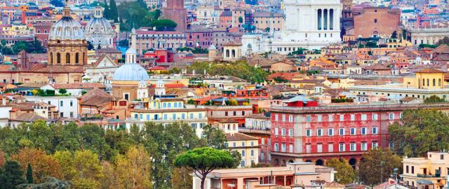 Vistas desde Gianicolo