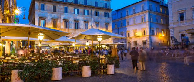 Plaza del Trastevere