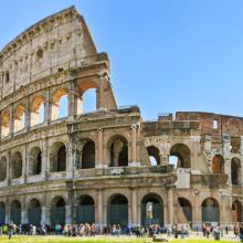 Exterior del Coliseo Romano